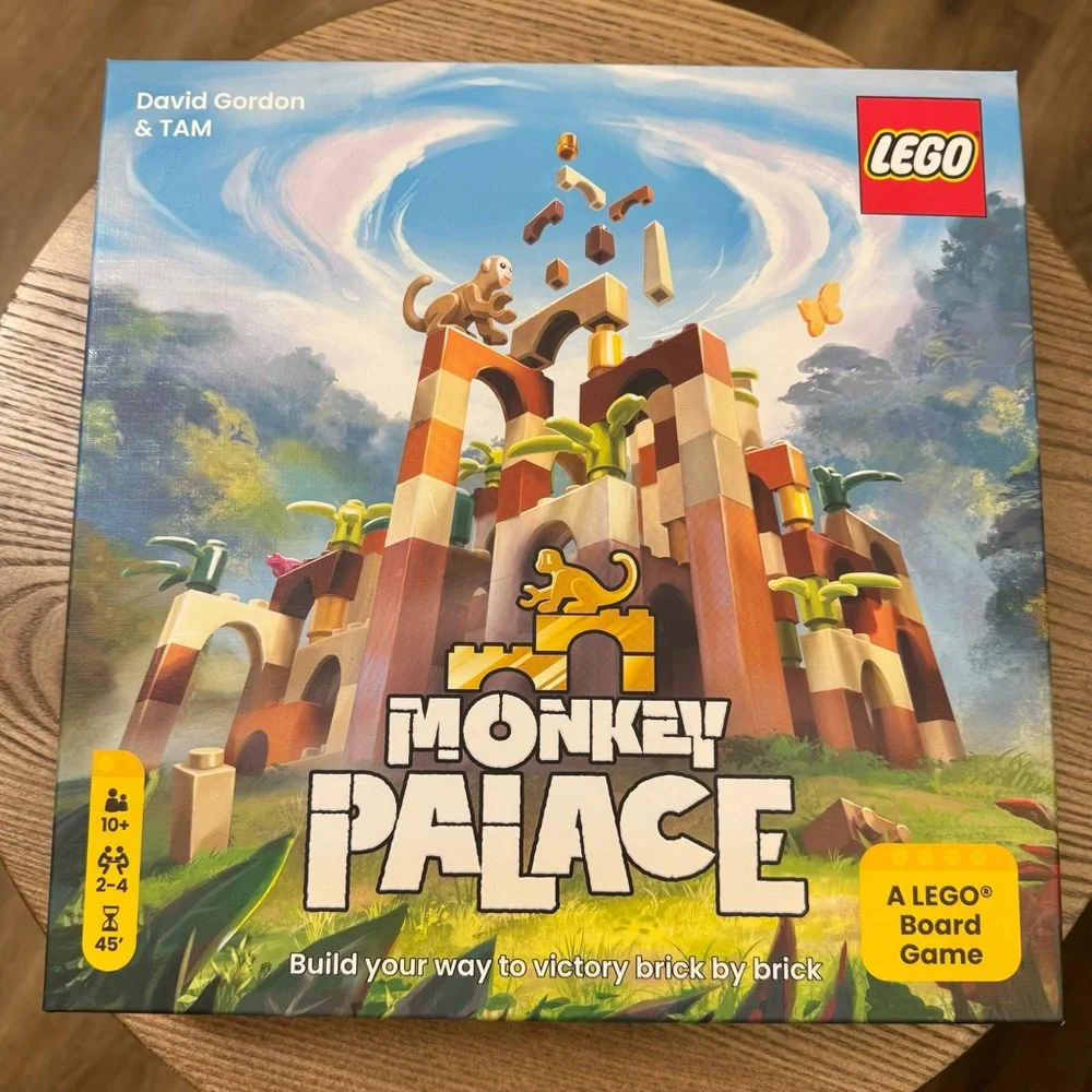 LEGO Monkey Palace Board Game. Build your way to victory Brick by Brick